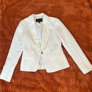 Banana Republic white blazer